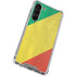 Republic of the Congo Flag Distressed Galaxy S24 FE Clear Case